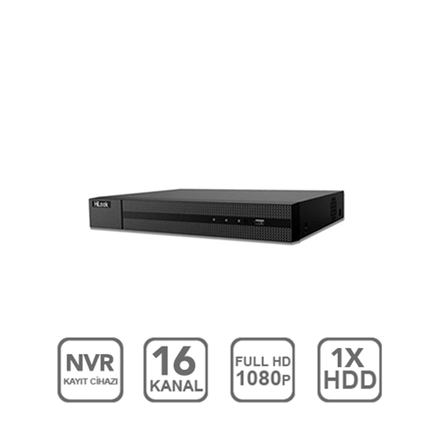 Hilook NVR-116MH-C: 16 Kanal NVR Kayıt Cihazı ile Kesintisiz Güvenlik